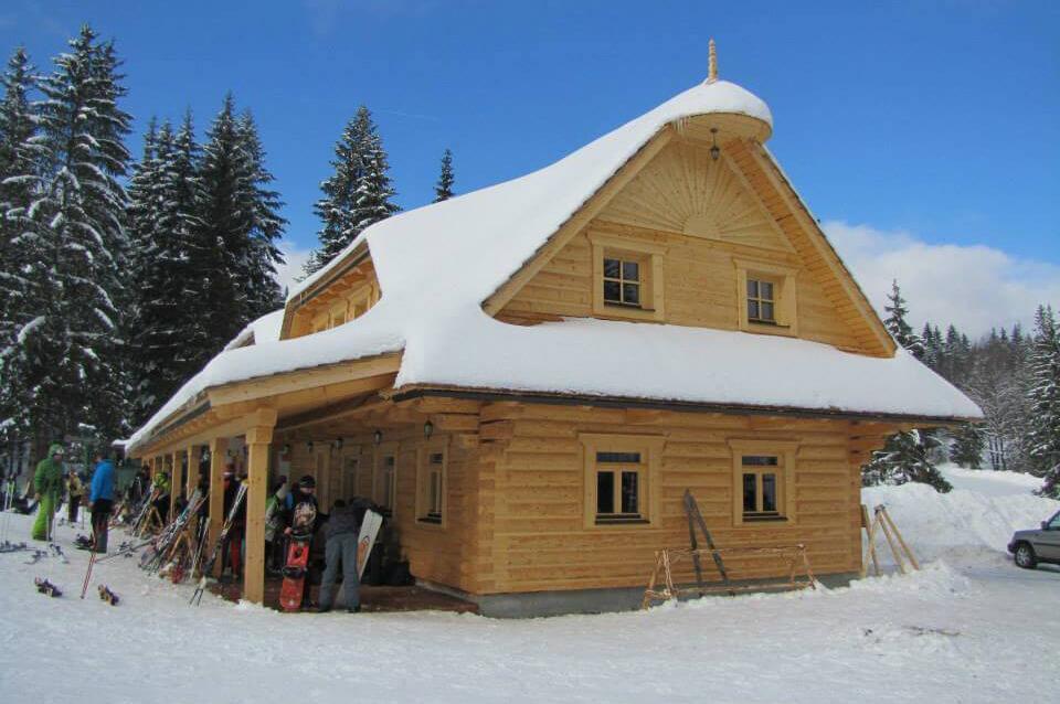 Koliba Ski Gruniky Sihelne Exterior photo